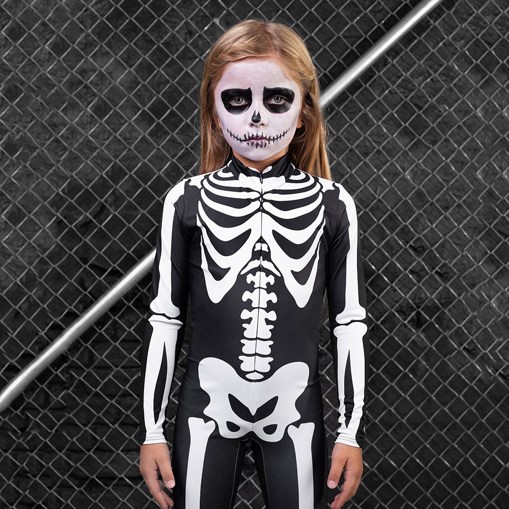 Skeleton Halloween Costume For Kid