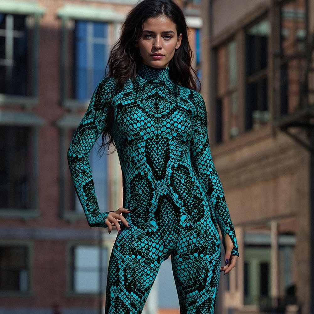 Snake Costume Halloween Costume for Women Glow in the Dark