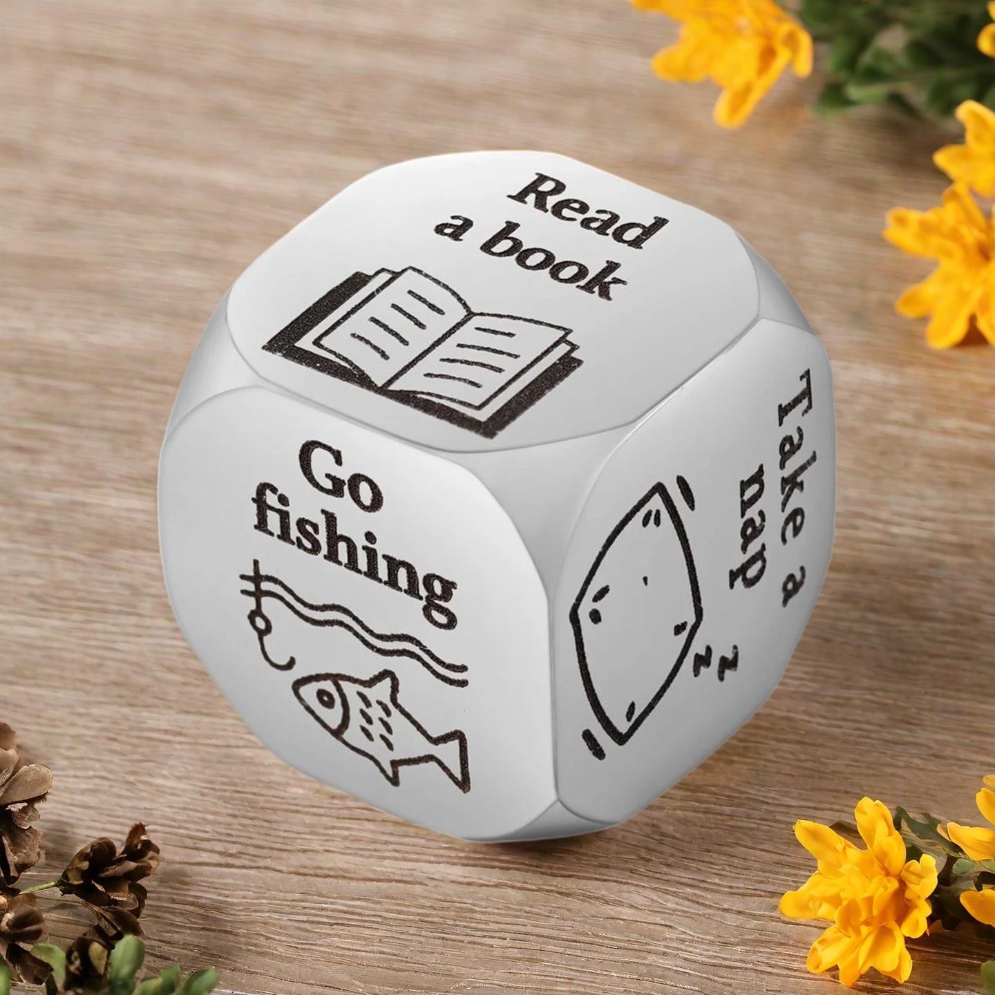 Personalized Couple Game Dice Set with Box Christmas Gift For Couple