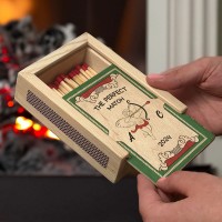 Personalized Wood Couples Matchbox Valentine's Day Gift