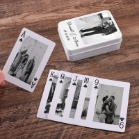 Personalized Couple Photo Playing Cards with Gift Box