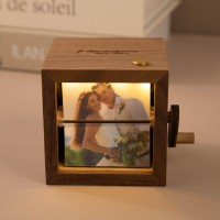 Personalized Photo Flipbook Animation Stand Gift For Valentine's Day