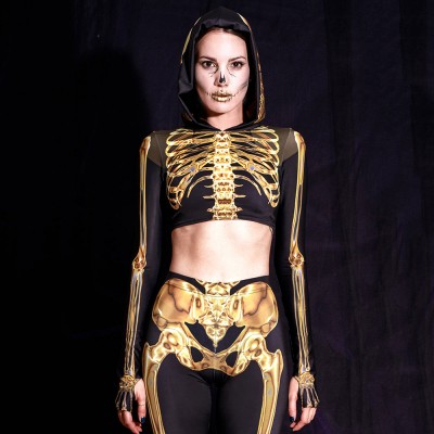 Skeleton Sexy Halloween Costume Women